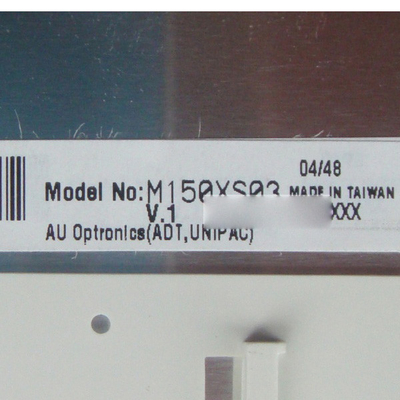 Дисплей экрана 1024x768 TN M150XS03 V1 AUO LCD нормально белый Transmissive