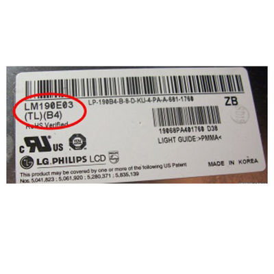 Хорошая цена LM190E03-TLB4 19,0 дюйма 1280*1024 Модуль ЖК-экрана онлайн