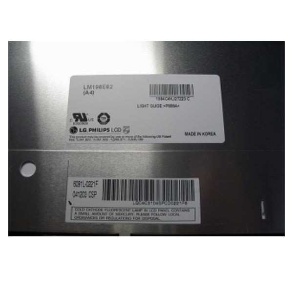 LM190E02-A4 19.0 дюймовый 1280*1024 LCD дисплейный модуль для настольного монитора