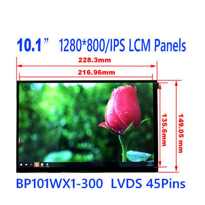 Хорошая цена BOE 10,1 PIN BP101WX1-300 RGB 1280x800 WXGA 149PPI экрана 45 LCD дюйма онлайн