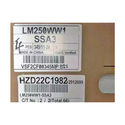 Хорошая цена LM250WW1-SSA3 25,0 дюйма 2560*1080 Модуль ЖК-панели для цифровой сигнализации онлайн