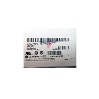 Хорошая цена LP141WP1-TLC2 14,1 дюйма 1440*900 60 Гц LVDS 30pin LCD дисплей онлайн