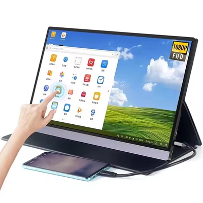 Хорошая цена 15.0 дюймовый портативный монитор USB-C совместим с ноутбуком/телефоном/свичем онлайн
