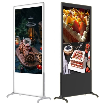Хорошая цена Signage 55 цифров стойки пола дюйма рекламируя 110-240V онлайн